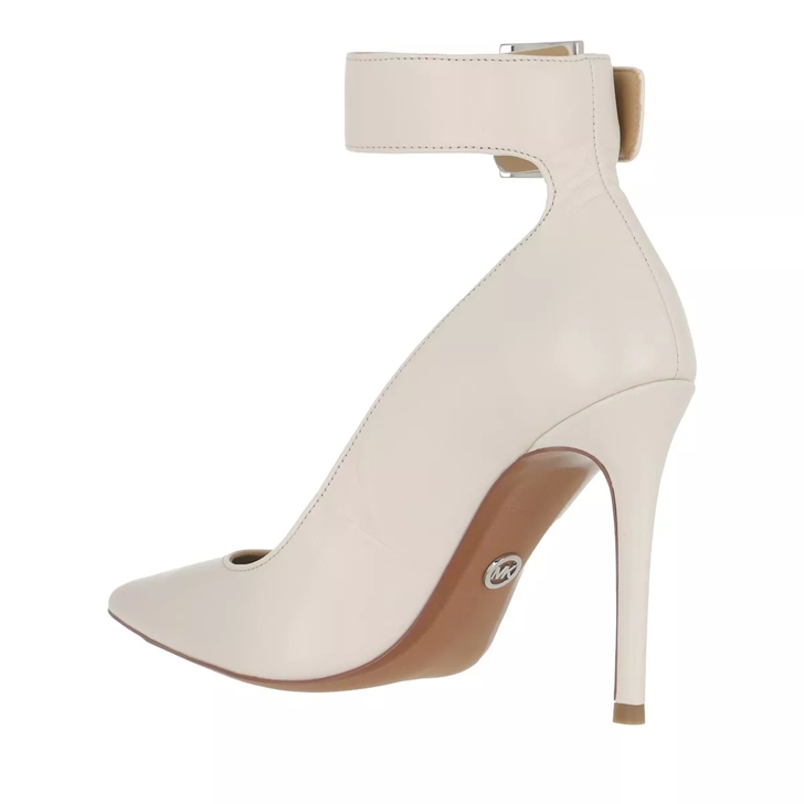 Michael kors white cheap heels