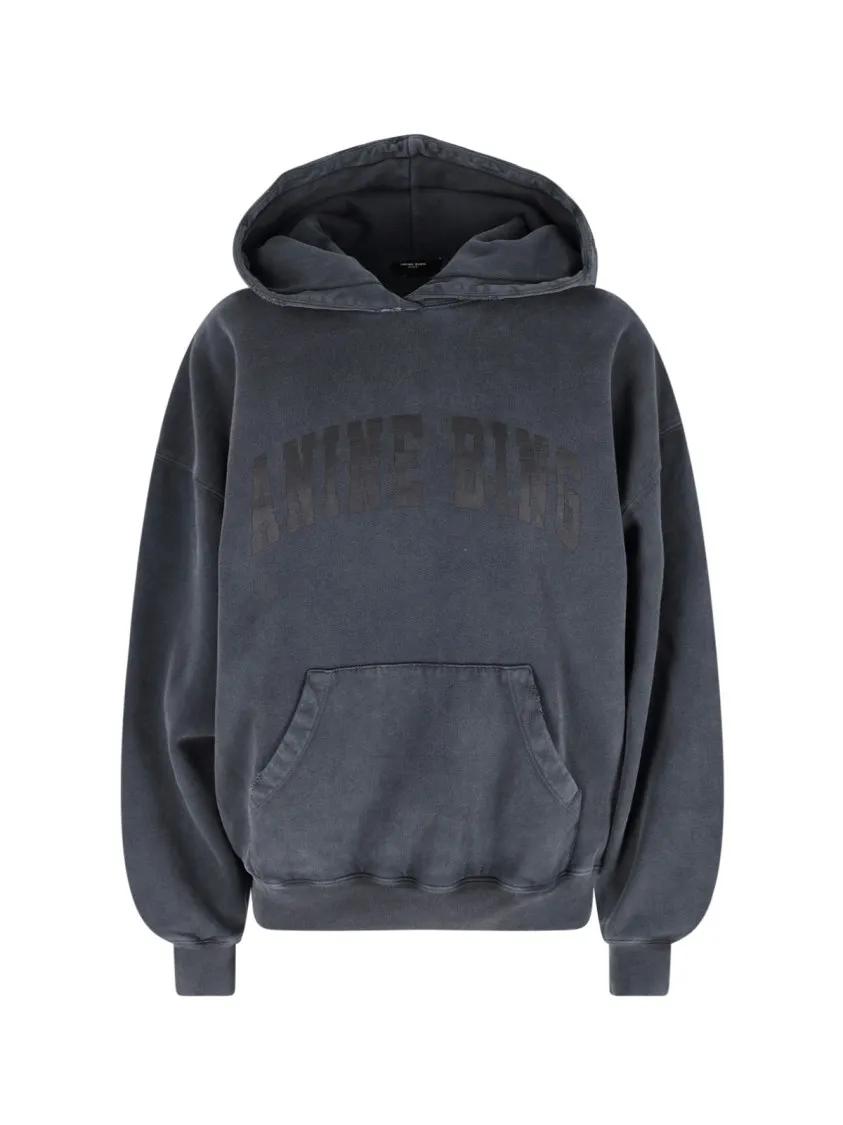 Anine Bing - "Harvey" Hoodie – Grey