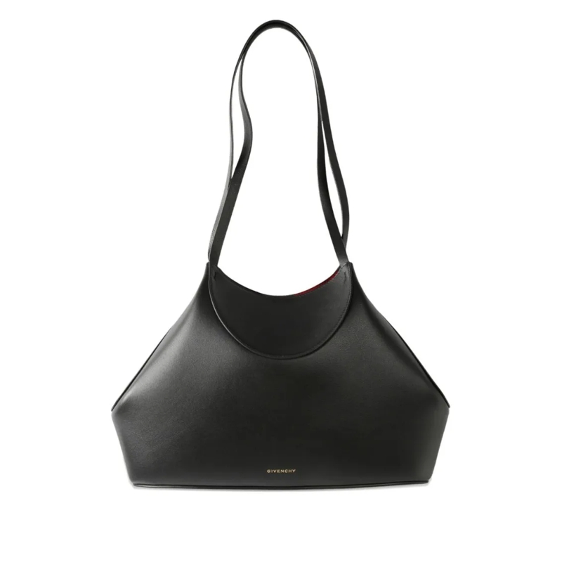 Givenchy Schultertasche Structured Black Silk And Nylon Bag Black