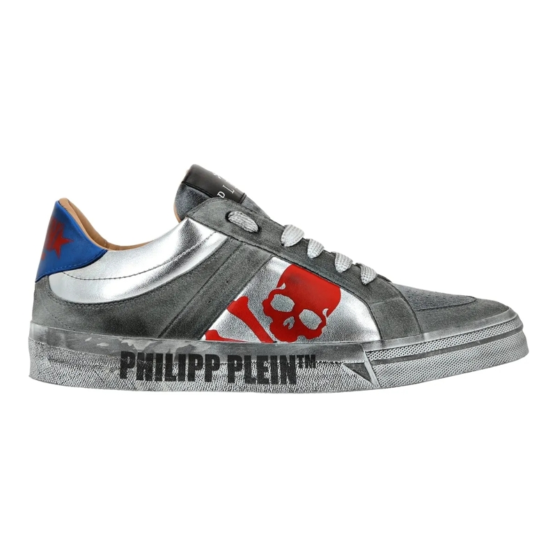 Philipp Plein Low-Top-Sneaker Sneaker Retrokickz silber