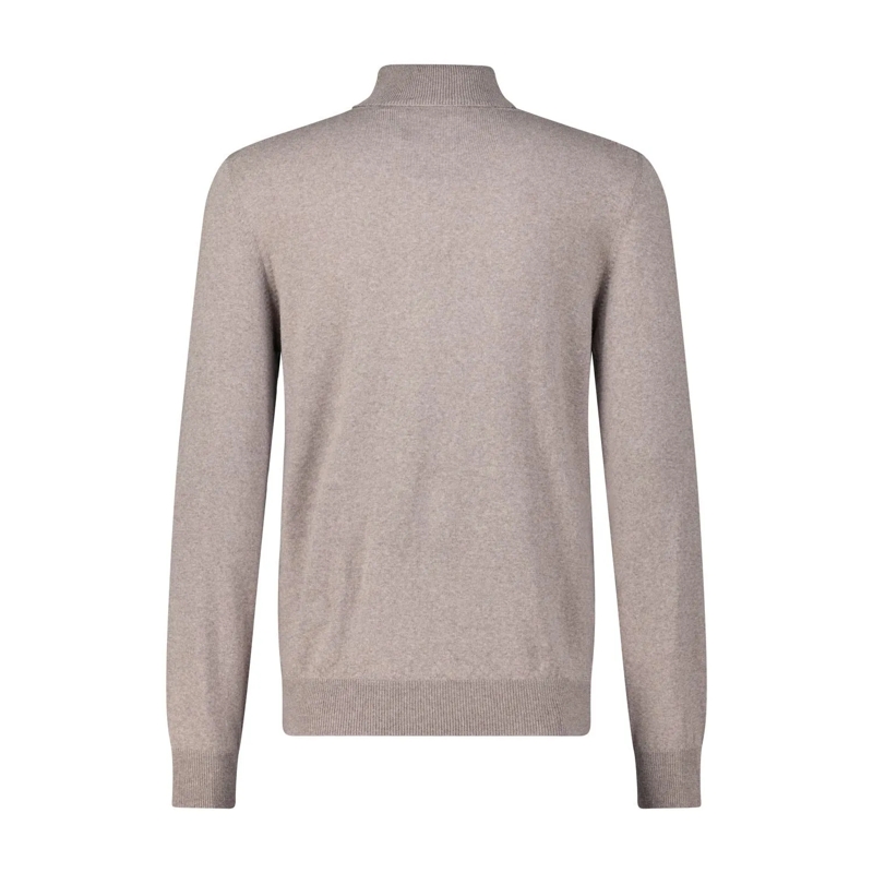 Gran Sasso Pull à col roulé Rollkragenpullover aus Wolle grau(Image 2)