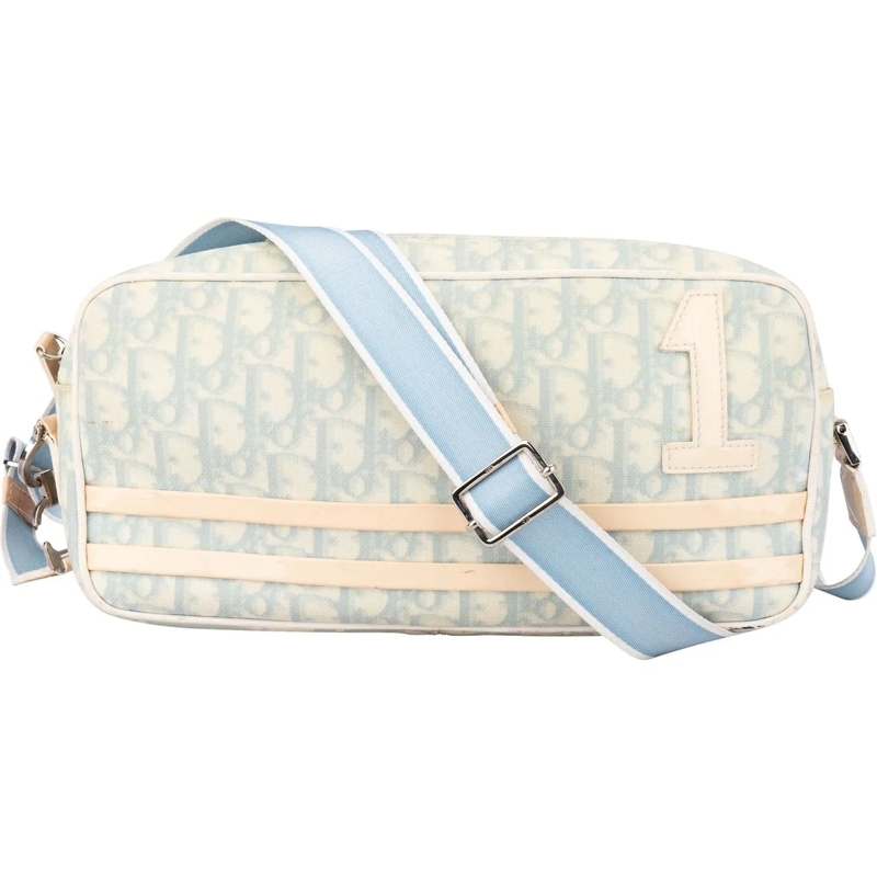 Christian Dior Schultertasche Christian Dior Trotter Monogram No. 1 Crossbody Ba mehrfarbig