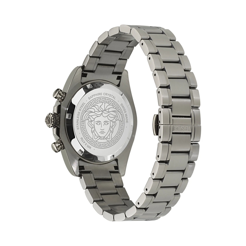 Versace Quarzuhr Quarz Chronograph Uhr Versace Chrono X(Wc-9K) grau(Image 2)