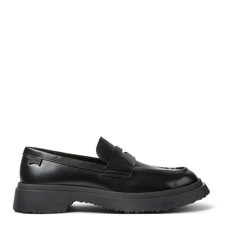 Camper Schnürschuhe Mokassins Walden schwarz