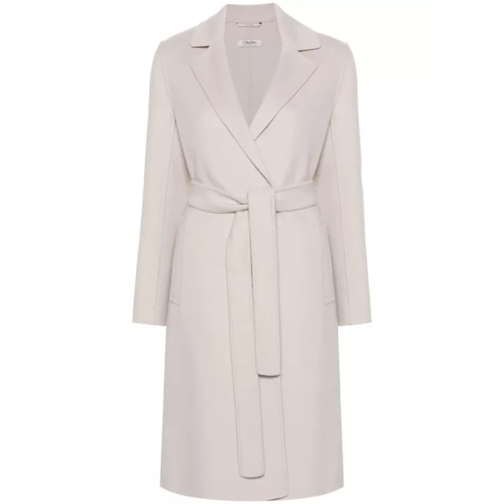 Max Mara Belt Coat Neutrals 