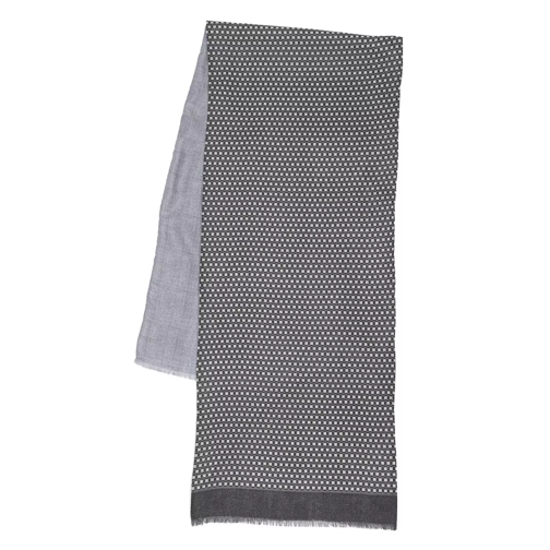 Roeckl Check Doublelayer 40x180 Scarf Anthracite Tunn sjal