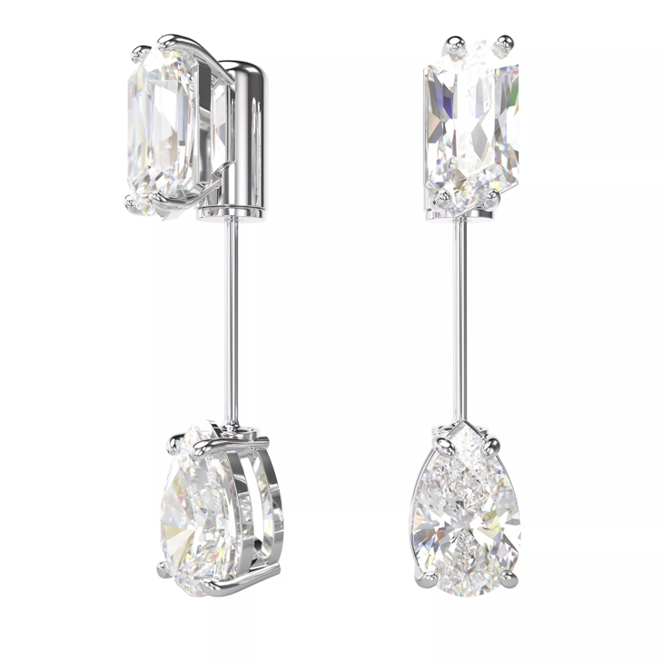 Swarovski deals bar earrings