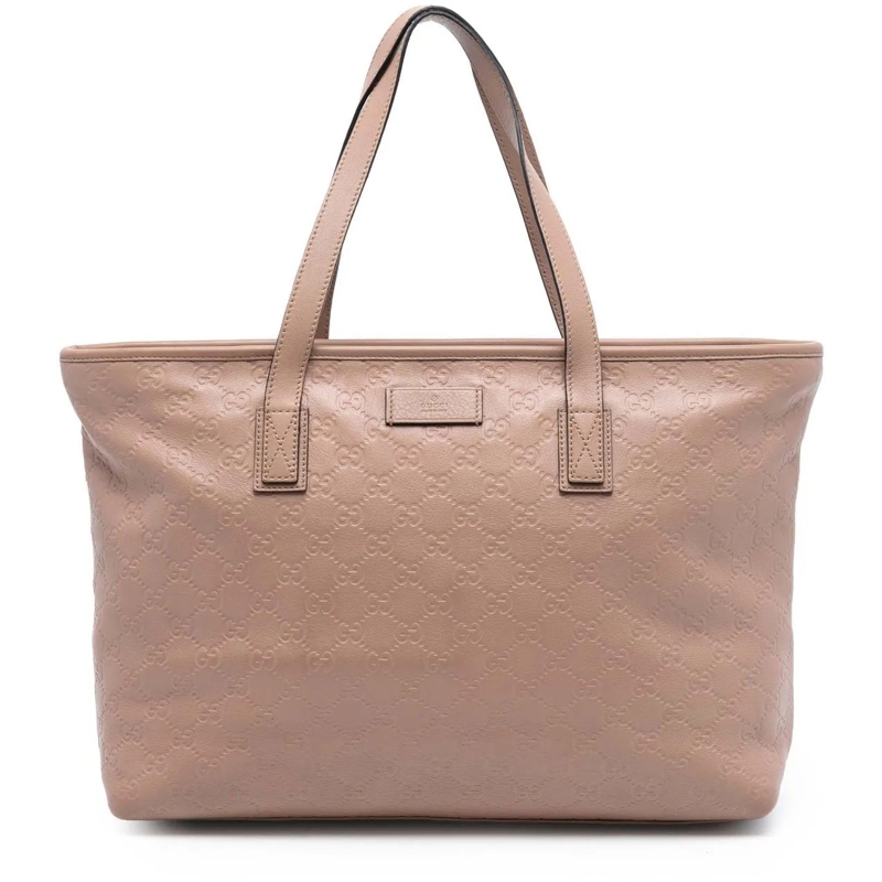 Gucci Shopper Medium Guccissima Tote braun