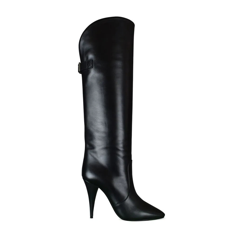 Saint Laurent Stiefel Harper Boots Black