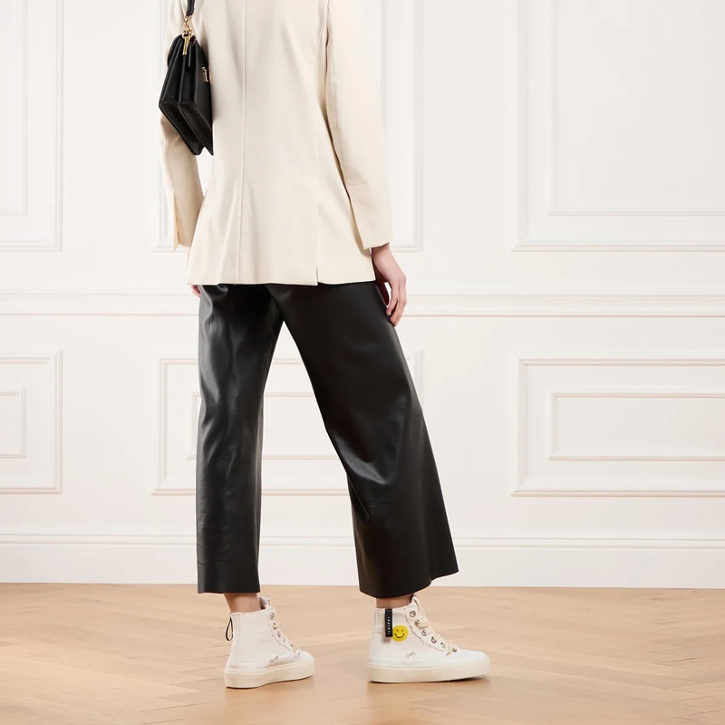 INUIKII High-Top-Sneaker DISTRESSED MATILDA White(Image 2)
