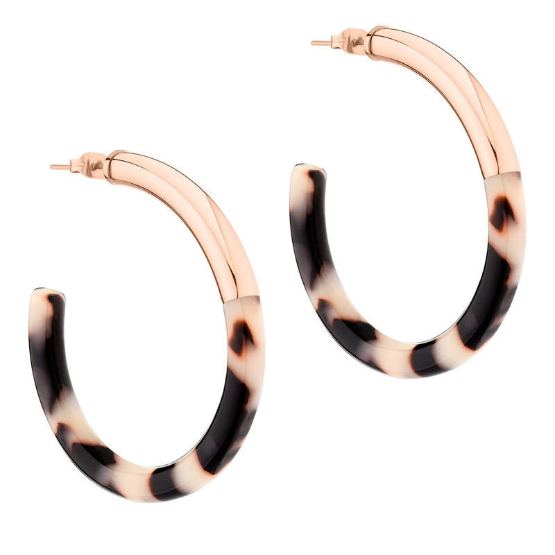 Liebeskind Berlin Ohrstecker Edelstahl Ohrringe rose