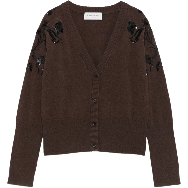 Ermanno Firenze  Sweaters Brown braun