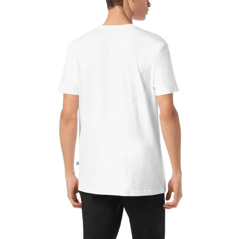 BILLIONAIRE T-Shirt T-Shirt Rundhalsausschnitt Ss Crest weiss(Image 2)