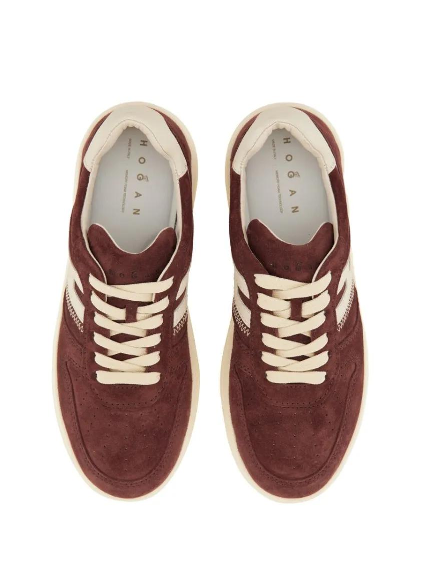 Thumbnail - Hogan Low-Top Sneaker - "H630" Sneaker - Gr. 36 (EU) - in Rot - für Damen