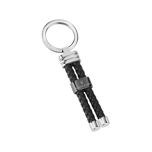 Maserati Keyholder KMU2190105 Steel/Black Schlüsselanhänger