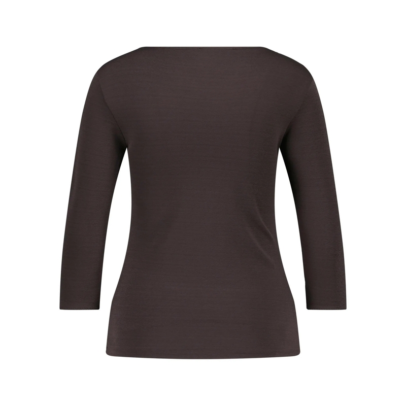 Kimmich Trikot 3/4-Arm-Shirt Shirt aus Jersey mit 3/4-Ärmel weiß(Image 5)