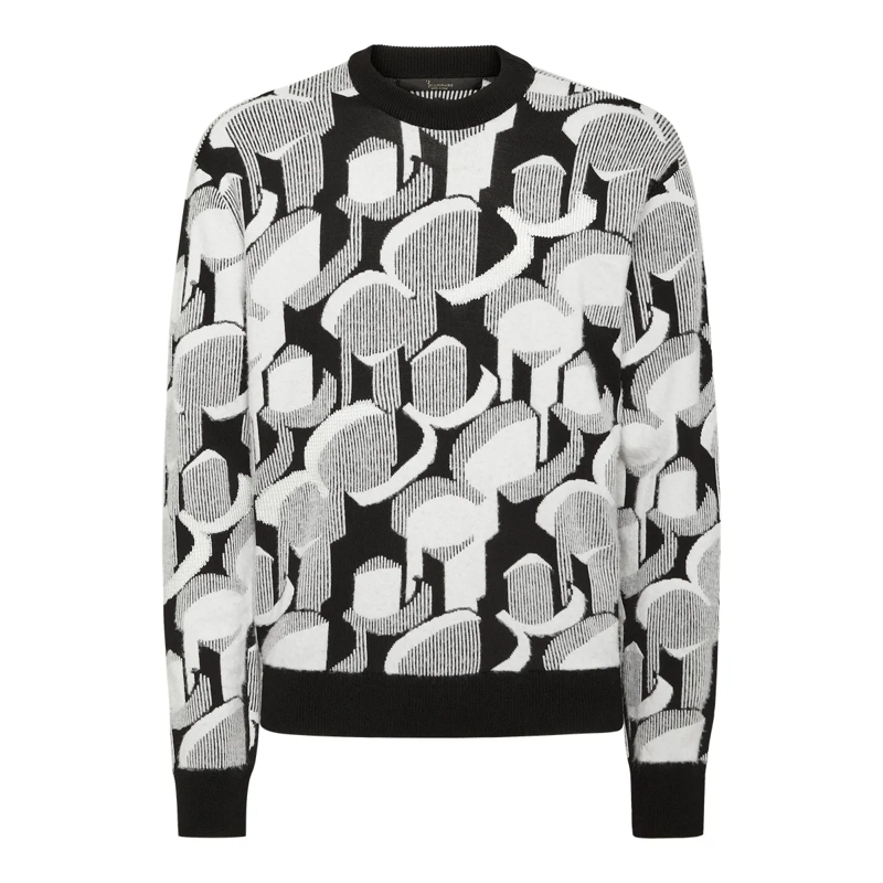 BILLIONAIRE  Rundhalspullover schwarz