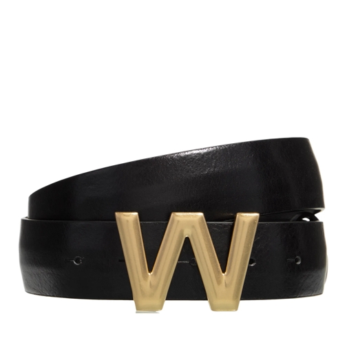 WEEKEND Max Mara Pelago Nero Ceinture en cuir