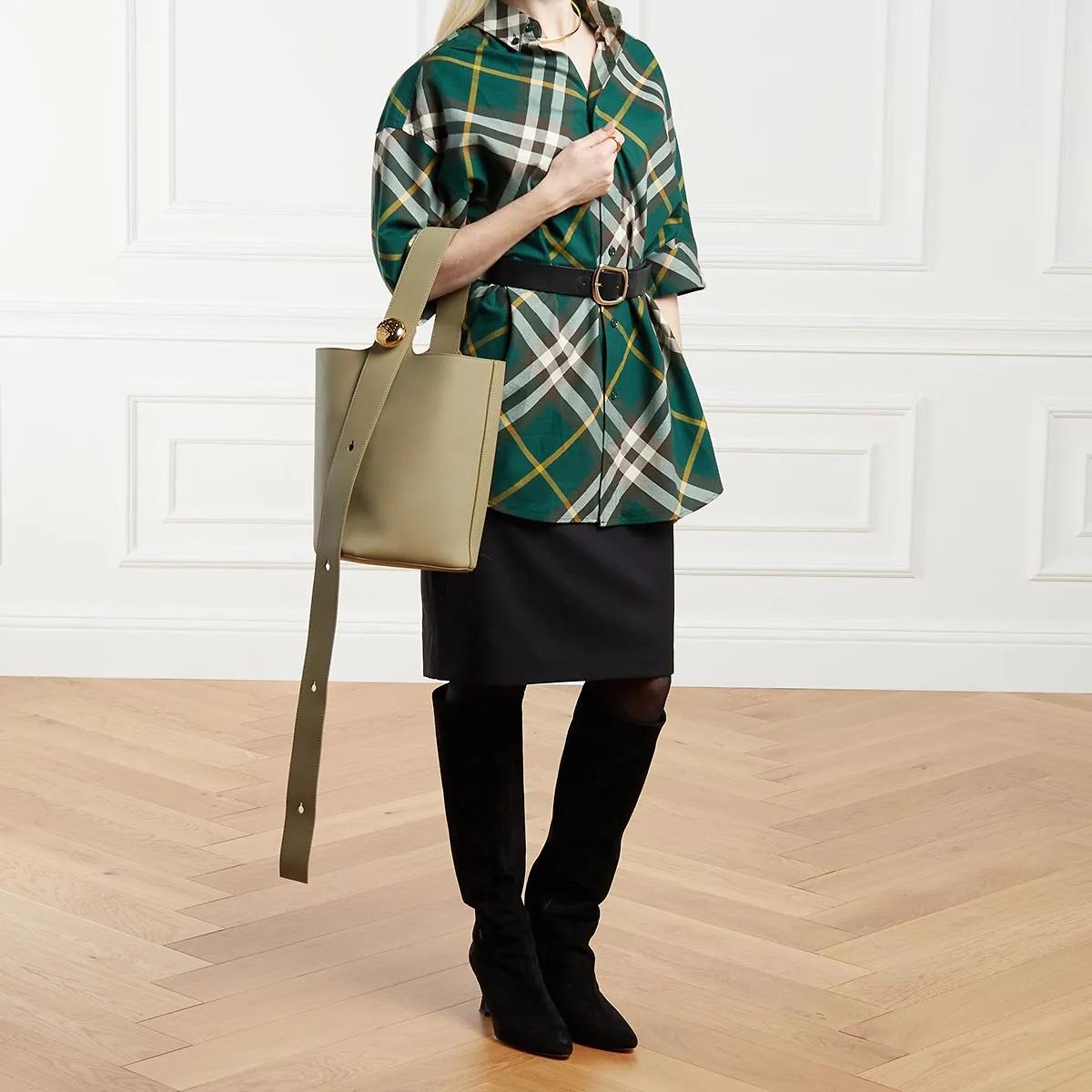 Loewe Bucket bags Medium Pebble Bucket Bag in groen