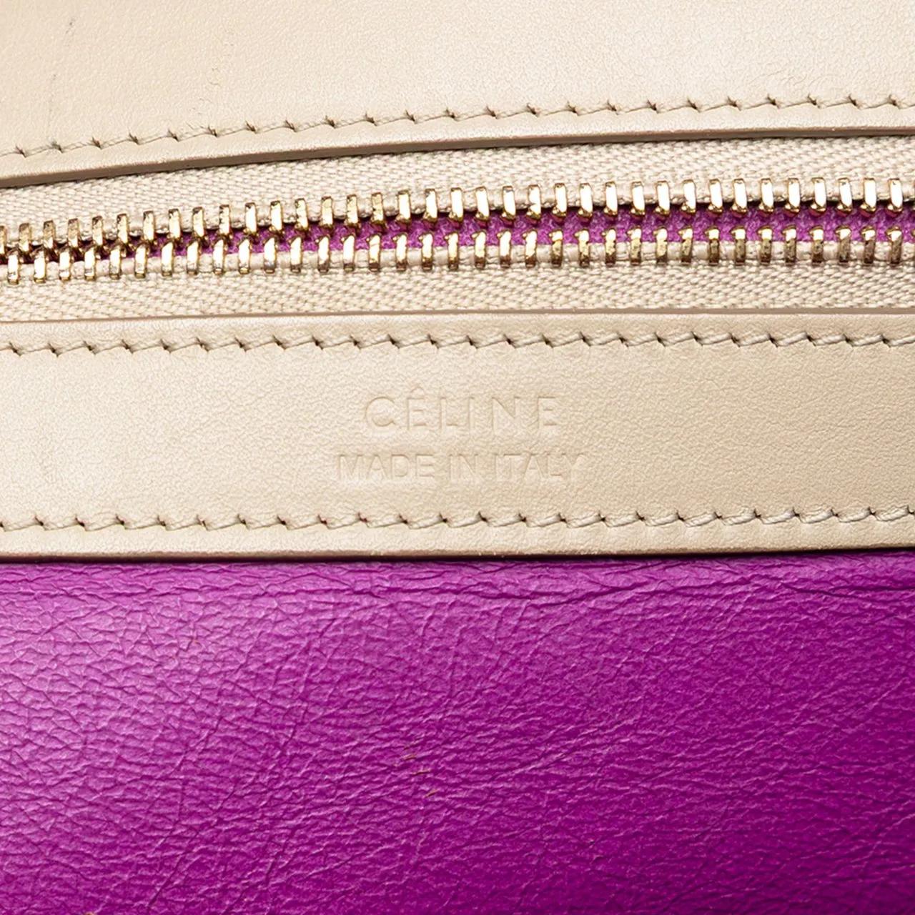 Thumbnail - Celine Shopper - Small Leather Phantom Cabas Tote - Gr. unisize - in Braun - für Damen