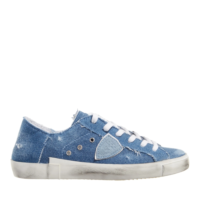 Philippe Model Low-Top-Sneaker Prsx Low Woman Legere Sabot Denim Denim Blue