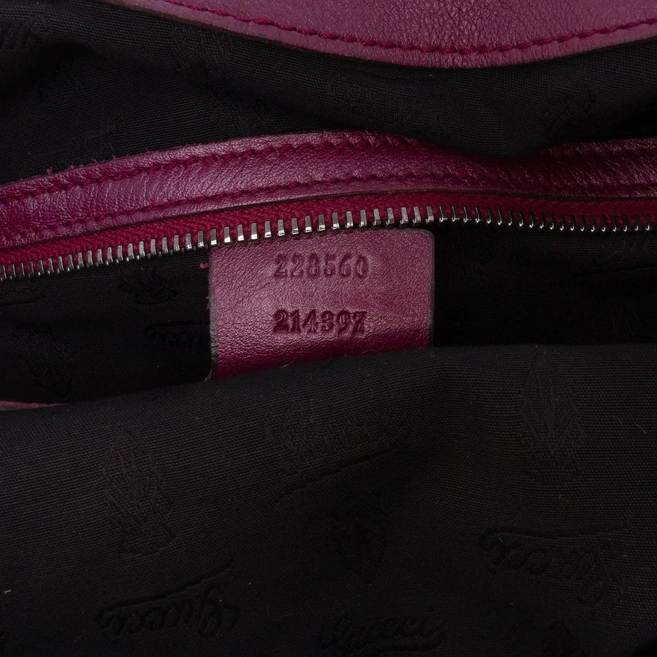 Thumbnail - Gucci Hobo Bags - Medium Metallic Leather Galaxy Chain Shoulder Bag - Gr. unisize - in Orange - für Damen