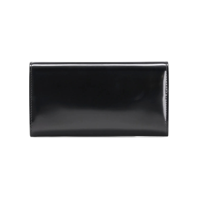 AMI Paris Portemonnaie mit Zip-Around-Reißverschluss Portemonnaie aus Leder schwarz(Image 2)