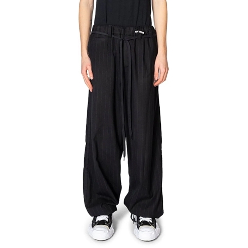 Maison Mihara Yasuhiro  WIDE TROUSERS BLACK schwarz