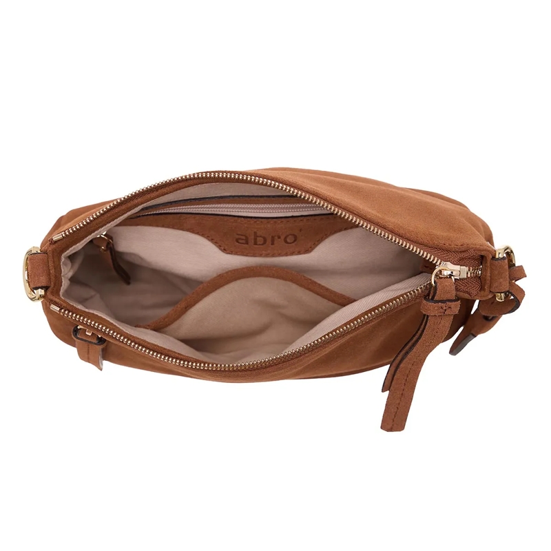 Abro Schultertasche Beutel Juna X-Small/ Cuoio  Cuoio(Image 6)