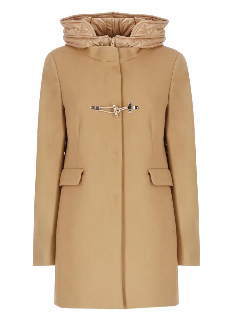 Fay - Toggle Coat - Größe M - braun