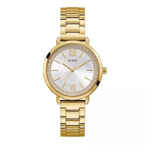 Guess Women Quartz Watch Posh Gold Dresswatch