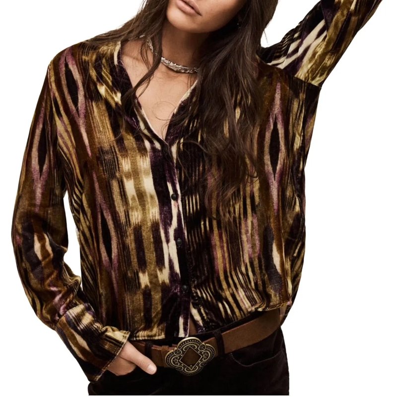 BASH Bluse Ba&sh Vany Blouses Khaki 1h25vany grün(Image 2)