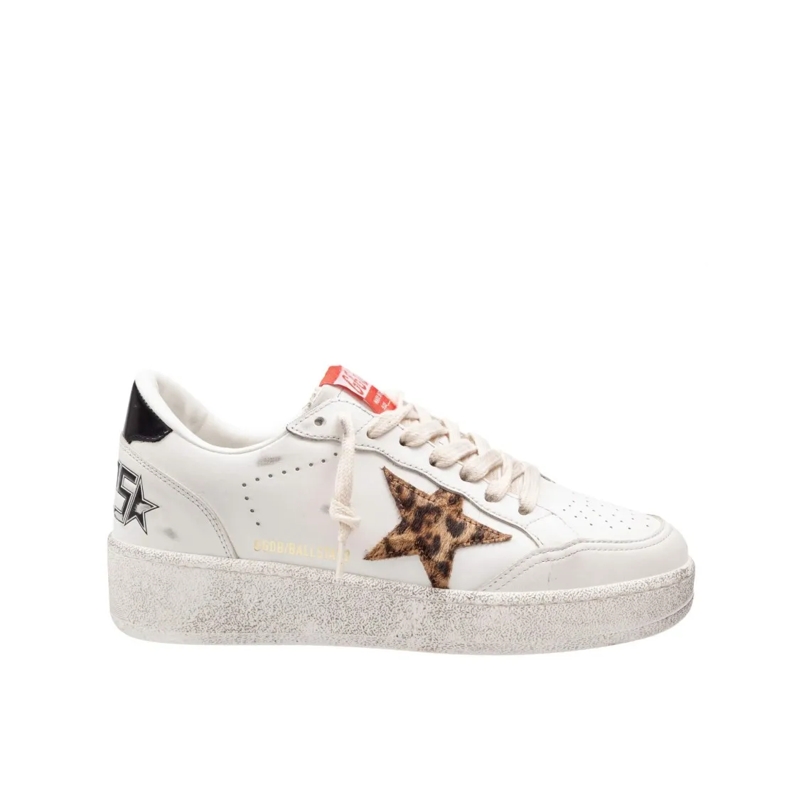 Golden Goose Low-Top-Sneaker Sneakers Ball Star 2 In White Leather White