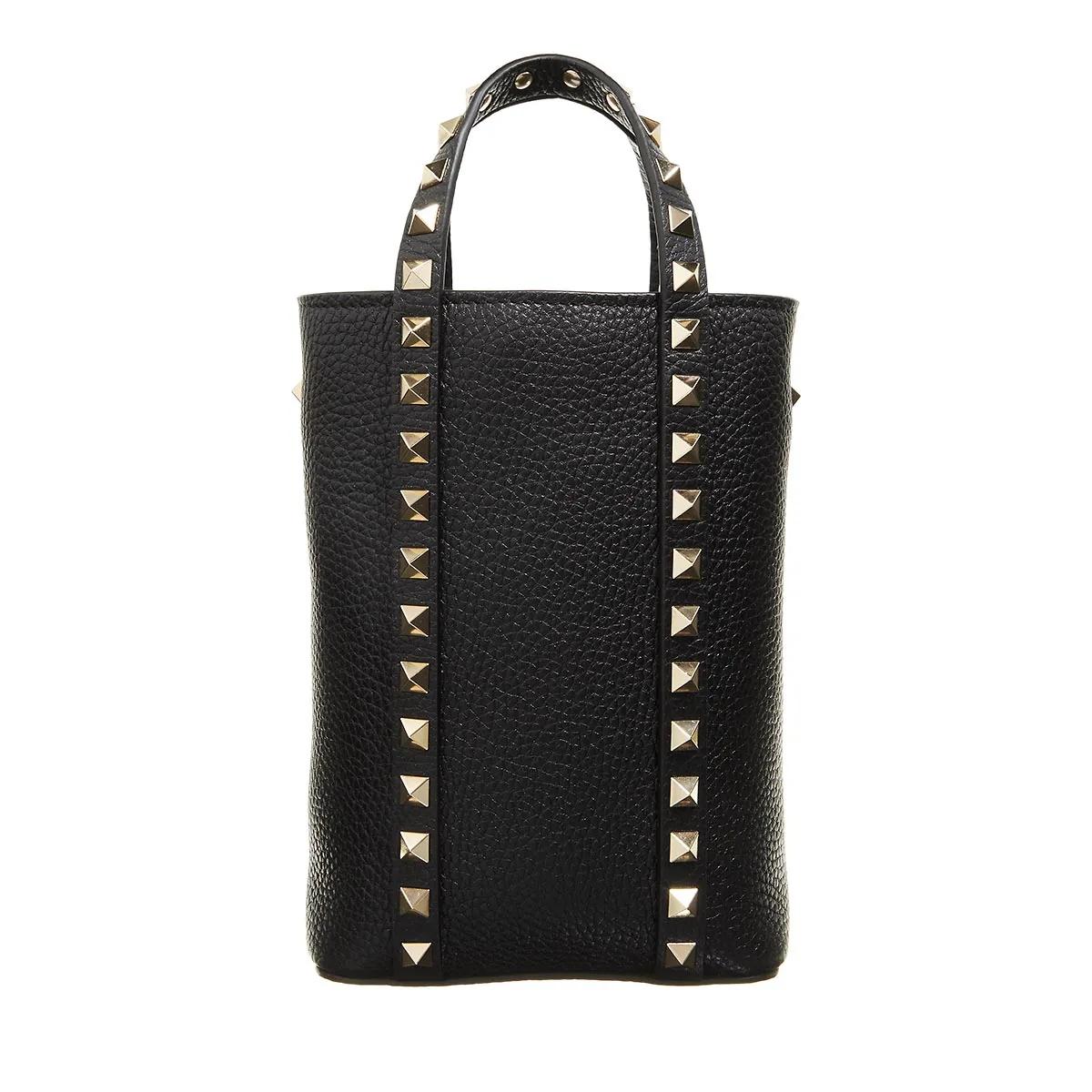 Valentino Garavani Crossbody Bags - Rockstud Mini Tote - Gr. unisize - in Schwarz - für Damen