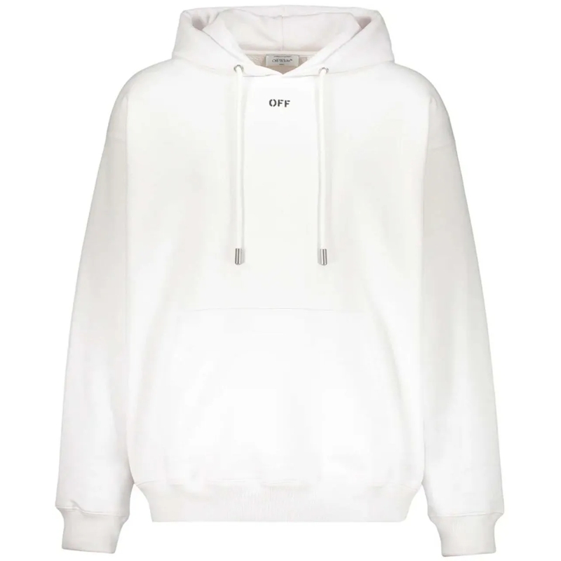 Off-White Legeres Oberteil Off-White Logo Sweatshirt weiß