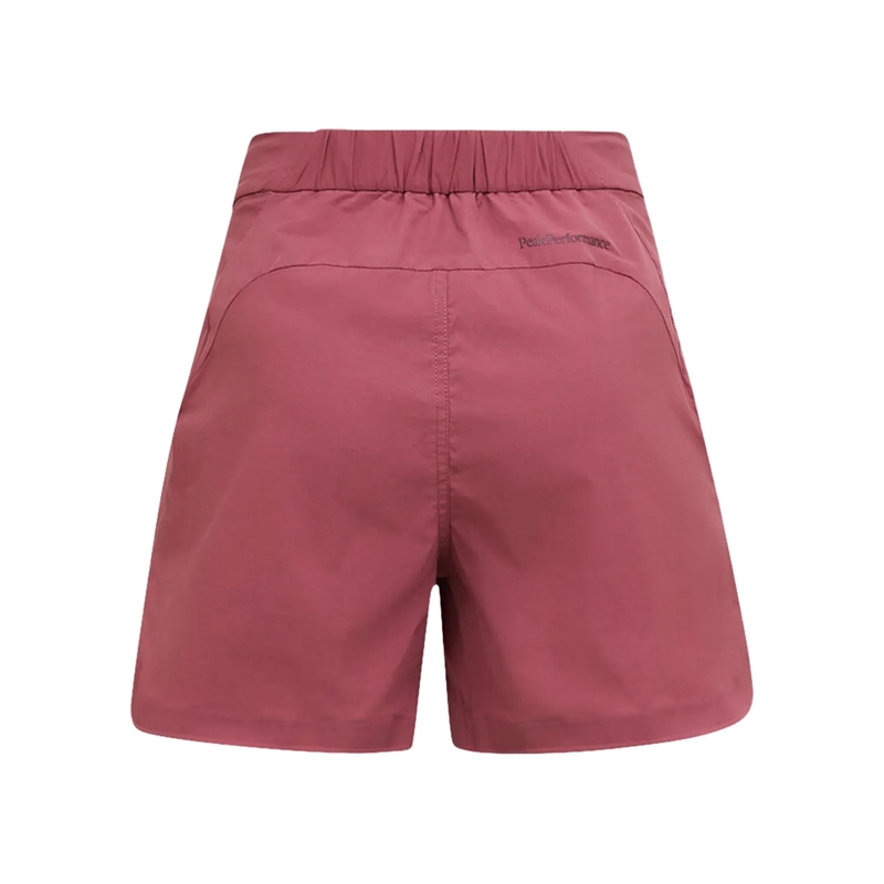 Peak Performance Freizeithose Shorts mit Logo rot(Image 3)