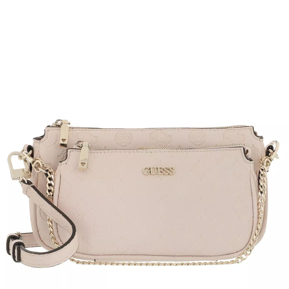 Guess Crossbody Bags - Dayane Double Pouch Crossbody - Gr. unisize - in Gold - für Damen