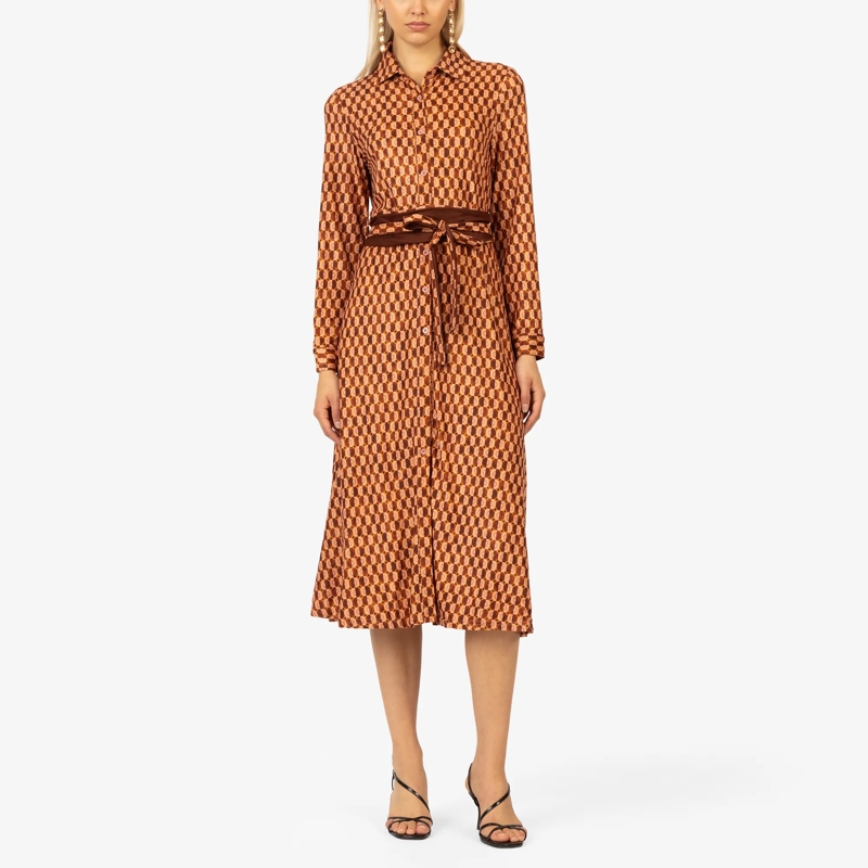 Kraimod Kleid Kleid braun(Image 2)