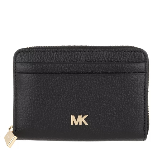 MICHAEL Michael Kors Za Coin Card Case Black Portemonnaie mit Zip-Around-Reißverschluss