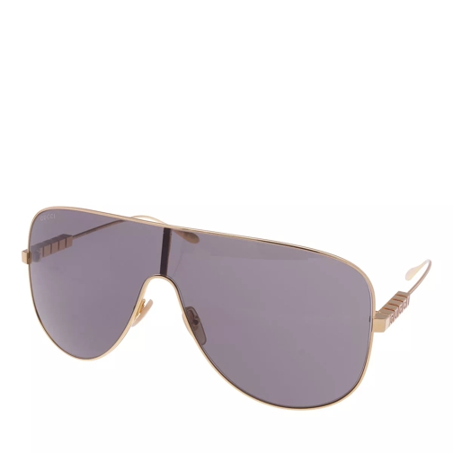 Gucci GG1436S GOLD-GOLD-GREY Sunglasses