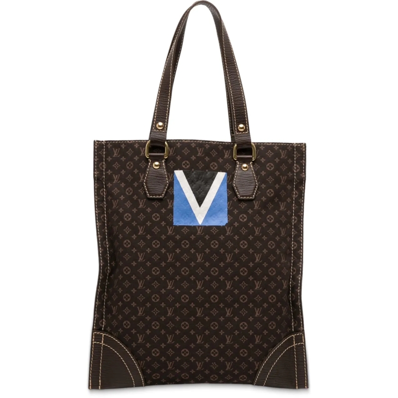 Louis Vuitton Shopper Monogram Mini Lin Cabas Tanger braun