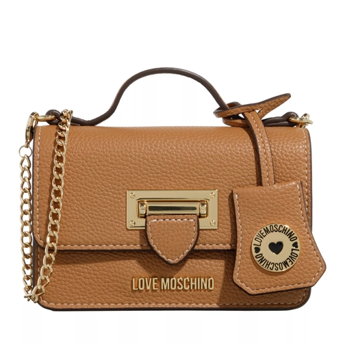 Love Moschino Click Cammello Liten väska