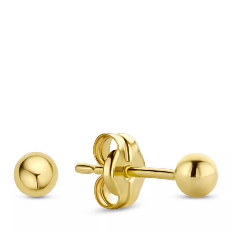 Isabel Bernard Ohrstecker Le Marais Nadie 14 Karat Ear Studs With Spheres Gold