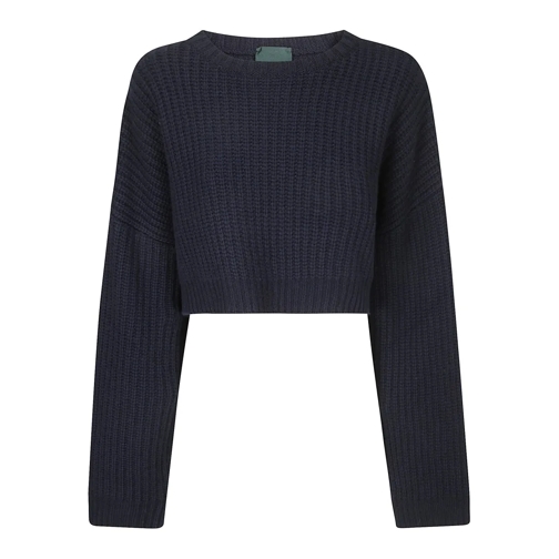 JEJIA Pull Short Wool Sweater Blue