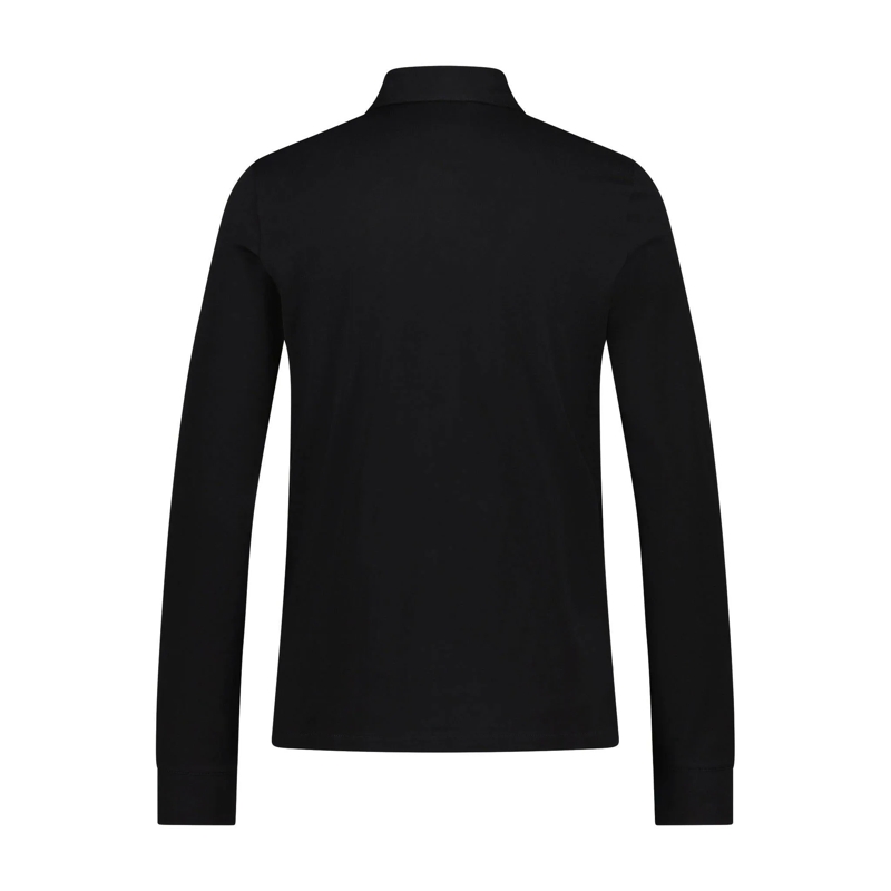 Stefan Brandt Bluse Bluse Ada aus Baumwolle schwarz(Image 2)