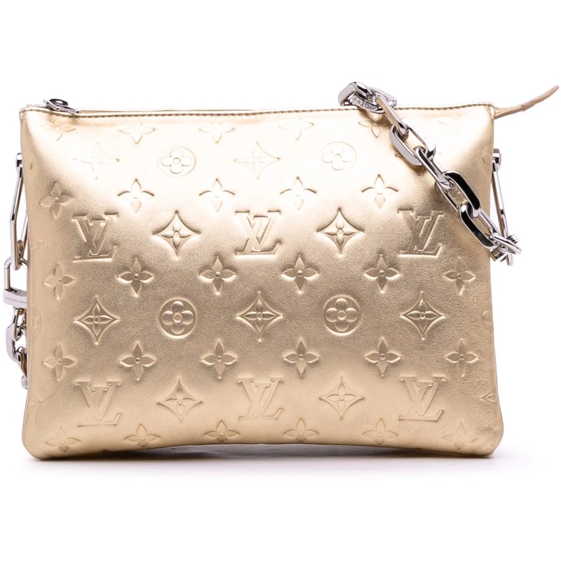 Louis Vuitton Sac à bandoulière Monogram Coussin PM gold