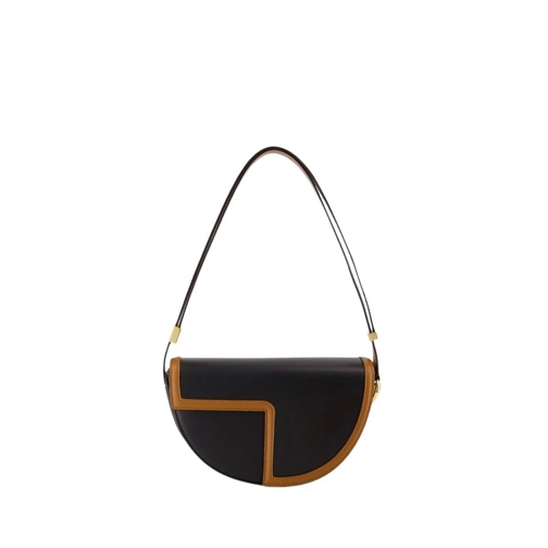 Patou Schultertasche Le Patou Bag Shoulder Bag - Leather - Black Black