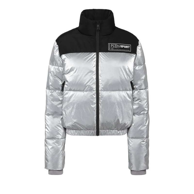Plein Sport Bomberjacke Bomberjacke silber