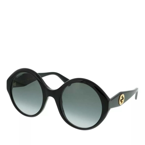 Gucci GG0797S-001 54 Sunglass WOMAN ACETATE Black Solglasögon