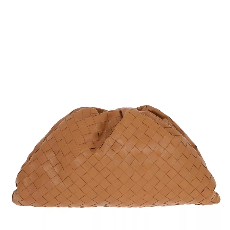 Bottega Veneta Clutch The Pouch Clutch Caramel